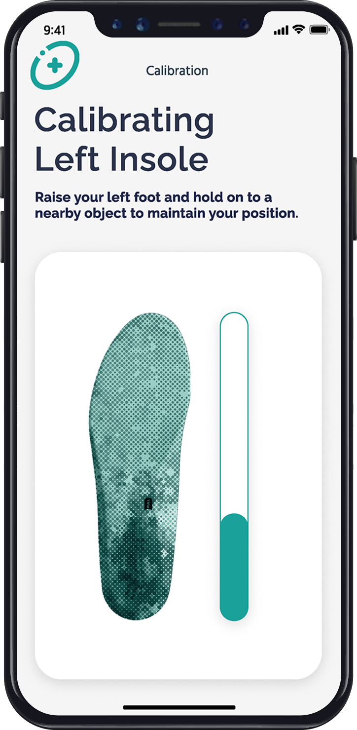Multiple Sclerosis Treatment Support App - Calibrate Insoles